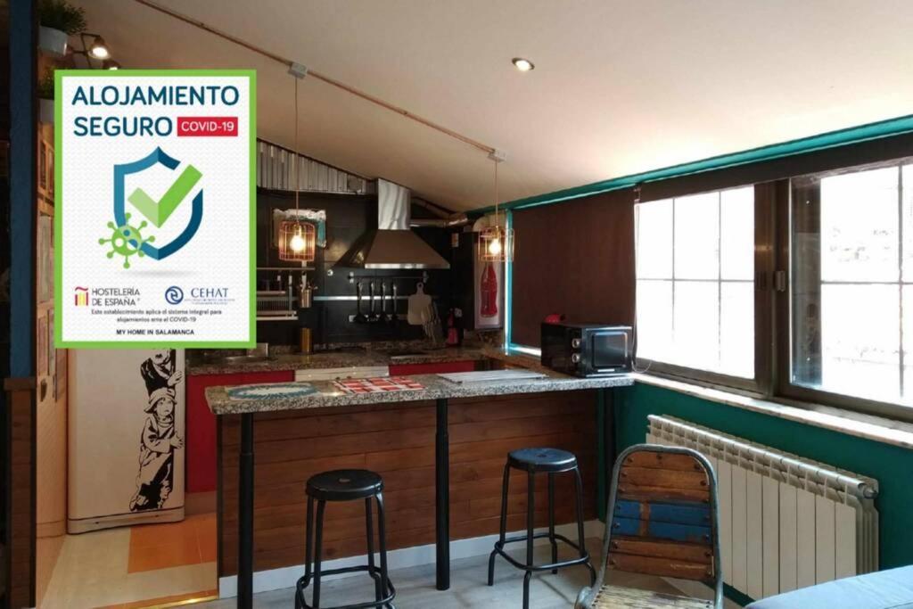 Loft-Buhardilla Industrial, Junto A La Plaza Mayor, By My Home In Salamanca Luaran gambar